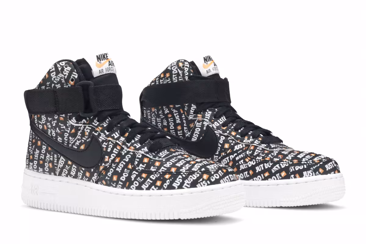 Nike Women's Air Force 1 High Just Do It, view 9