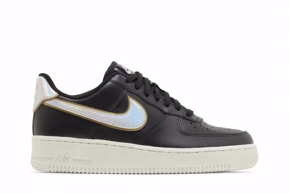 Nike Women's Air Force 1 Low Metallic Platinum, view 2