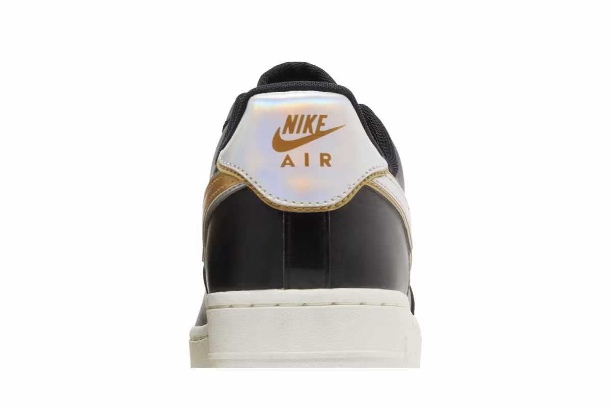 Nike Women's Air Force 1 Low Metallic Platinum, view 8
