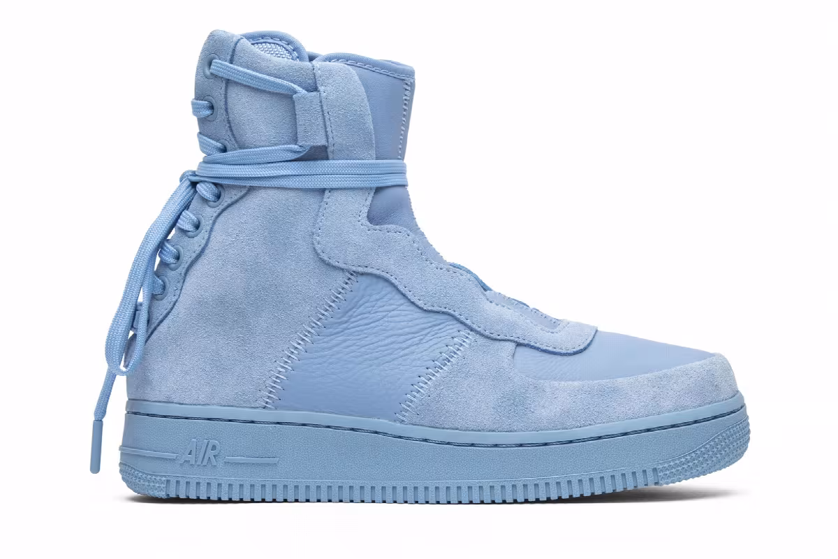 Nike Women's Air Force 1 Rebel XX Blue, view 2