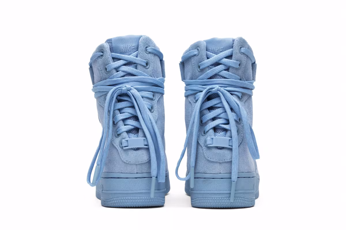Nike Women's Air Force 1 Rebel XX Blue, view 7