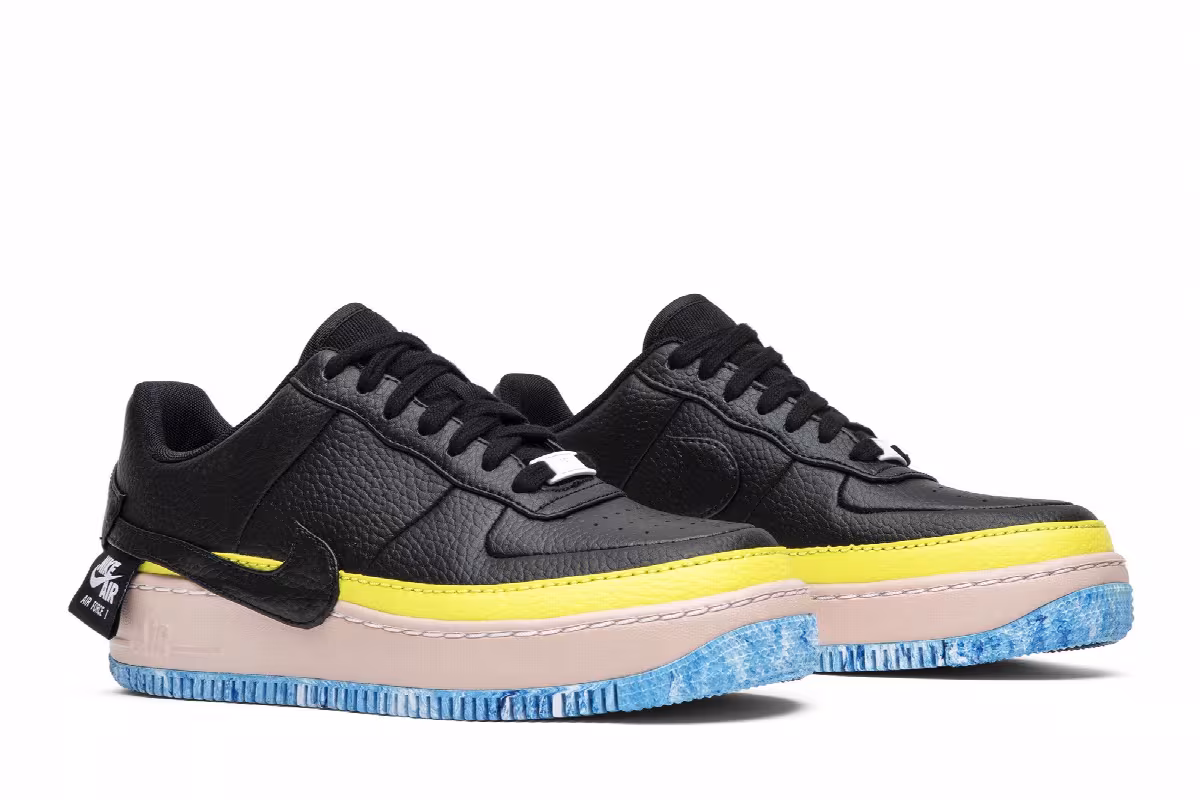 Nike Women's Air Force 1 Jester Black, view 9