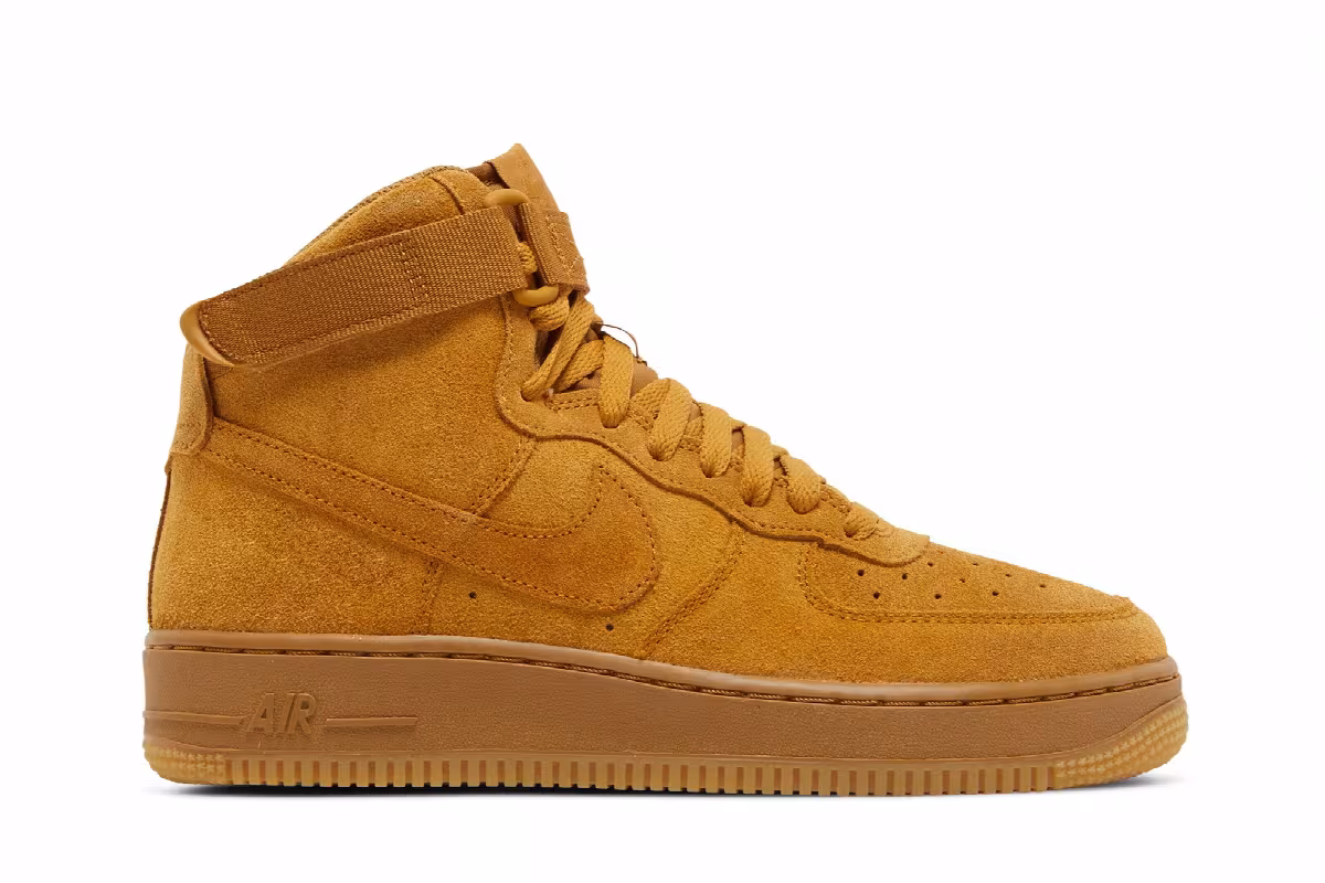 Nike Air Force 1 High LV8 GS Wheat, view 2
