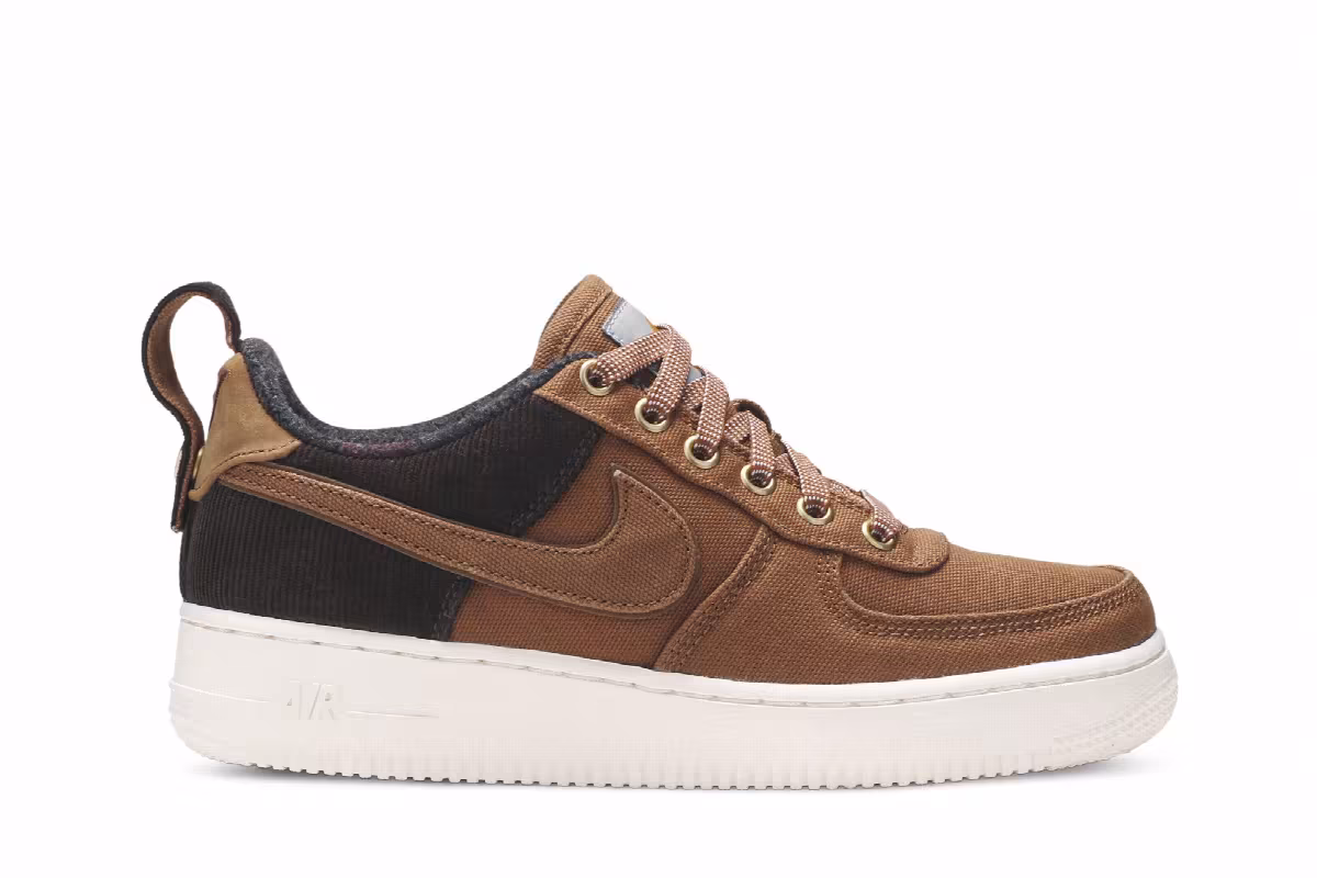Nike Carhartt WIP x Air Force 1 Low GS Ale Brown, view 2