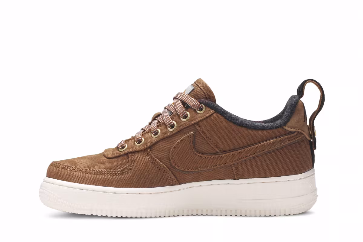 Nike Carhartt WIP x Air Force 1 Low GS Ale Brown, view 4