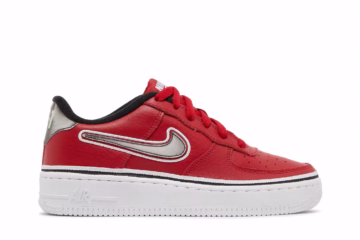 Nike Air Force 1 LV8 Sport GS Varsity Red, view 2