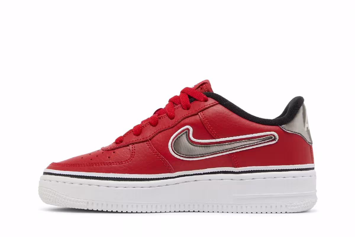 Nike Air Force 1 LV8 Sport GS Varsity Red, view 4