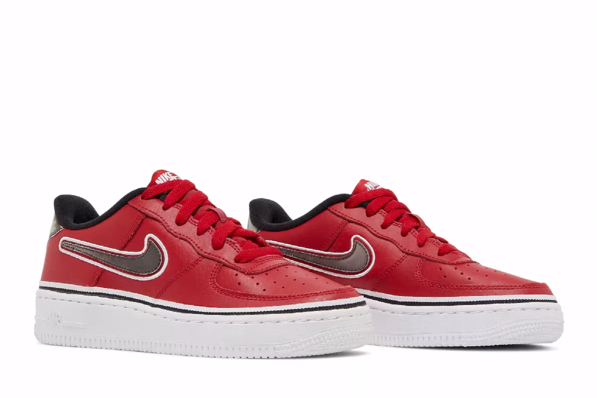 Nike Air Force 1 LV8 Sport GS Varsity Red, view 9