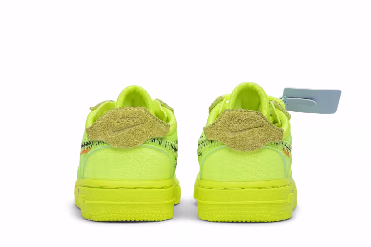 Nike Off-White x Air Force 1 Low TD Volt, view 7