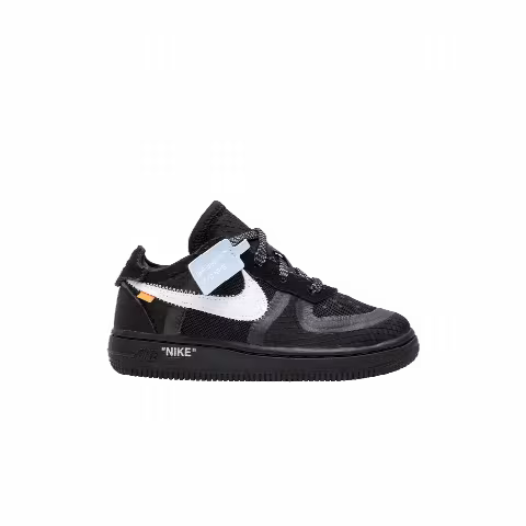 Off-White x Nike Air Force 1 Low TD 'Black'