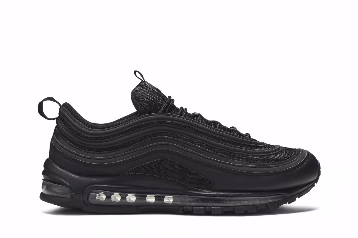 Nike Air Max 97 Triple Black, view 2