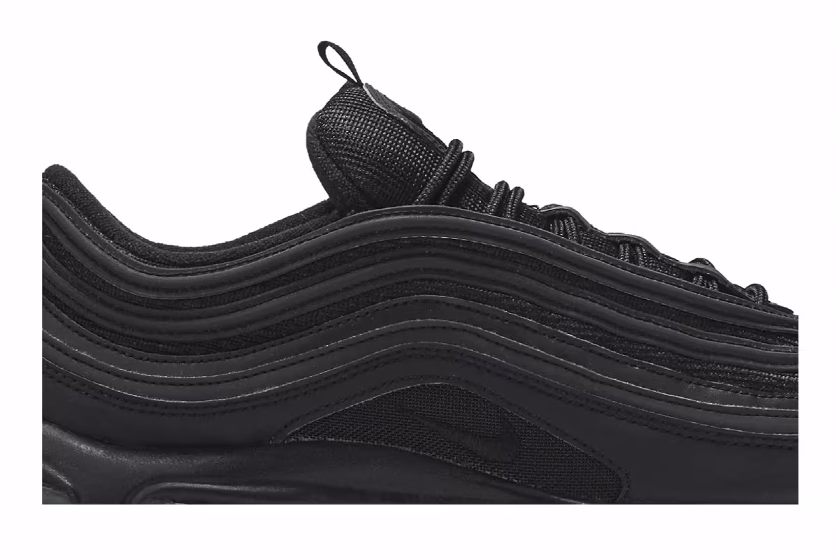 Nike Air Max 97 Triple Black, view 3