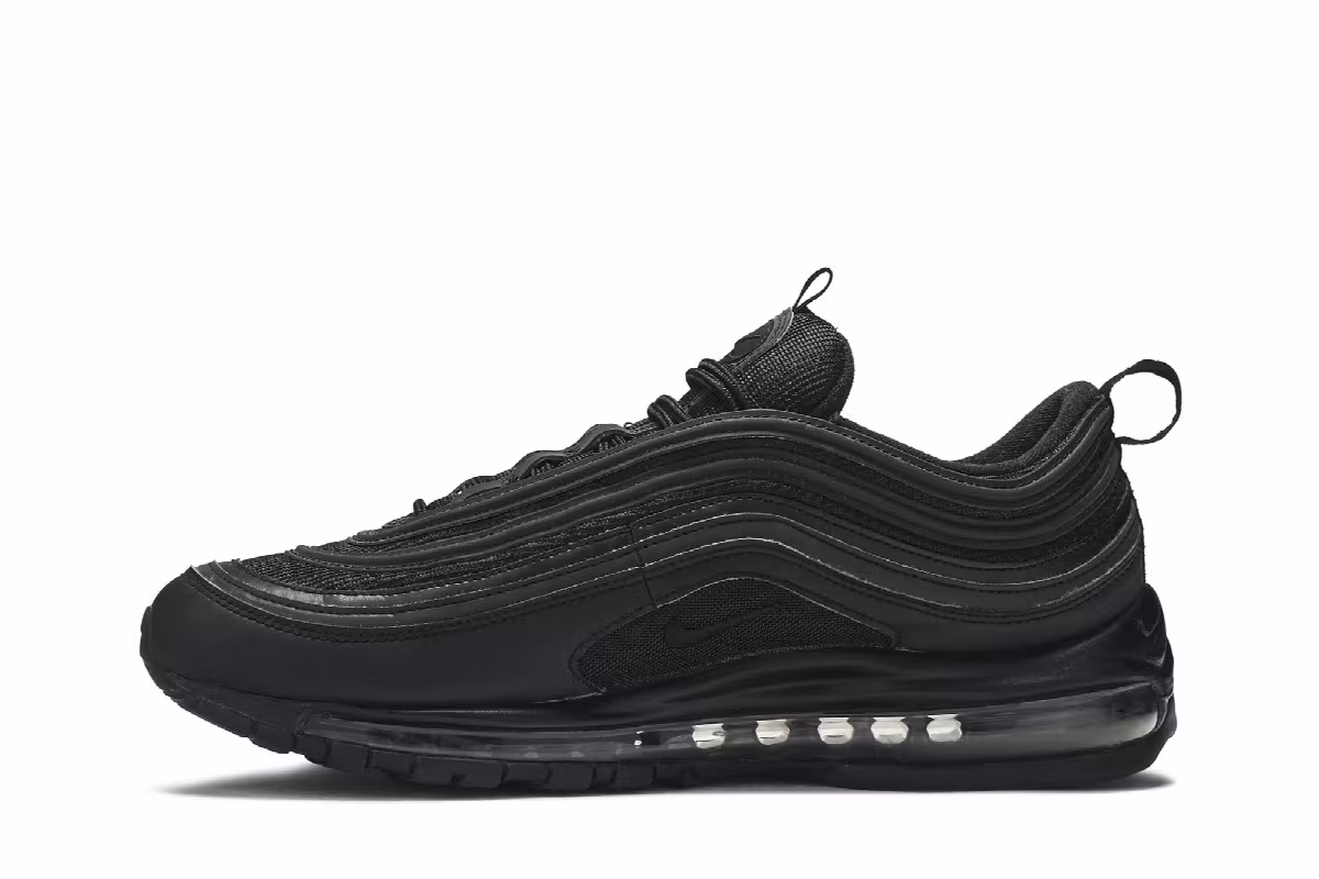 Nike Air Max 97 Triple Black, view 4