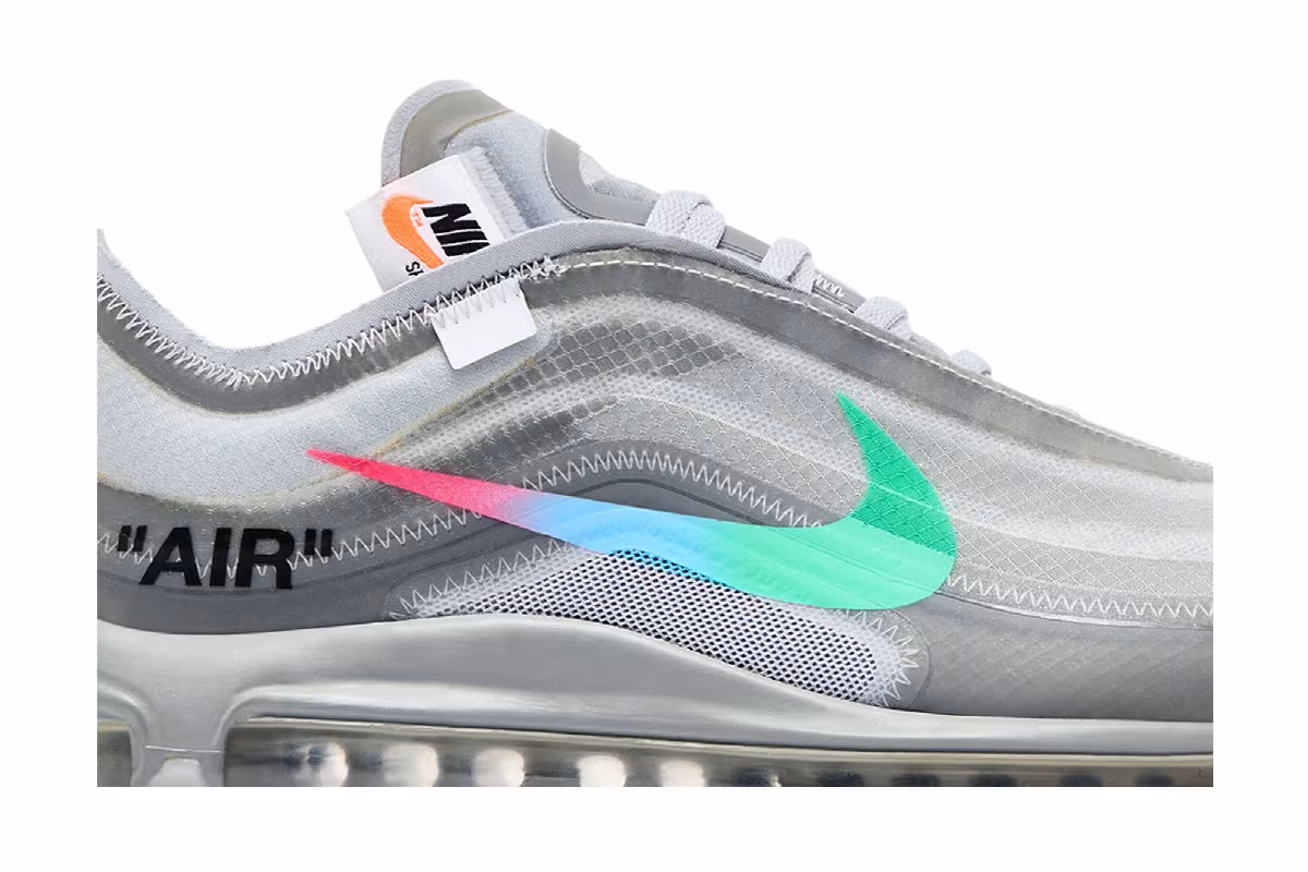 Off-White x Nike Air Max 97 Menta, view 3