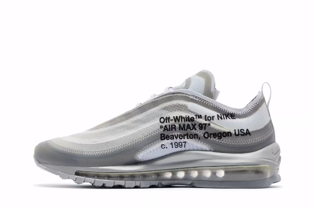 Off-White x Nike Air Max 97 Menta, view 4