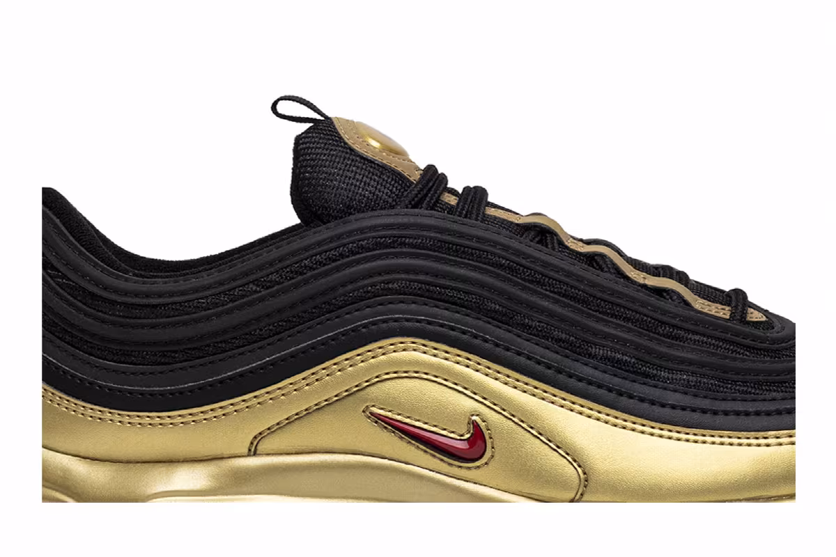 Nike Air Max 97 QS Metallic Gold, view 3