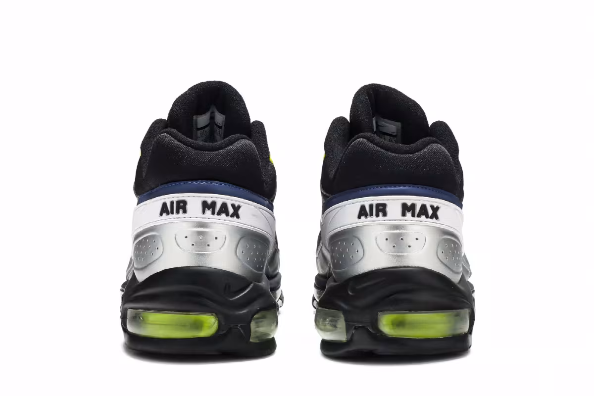 Nike Air Max 97/BW Black Metallic Silver, view 7