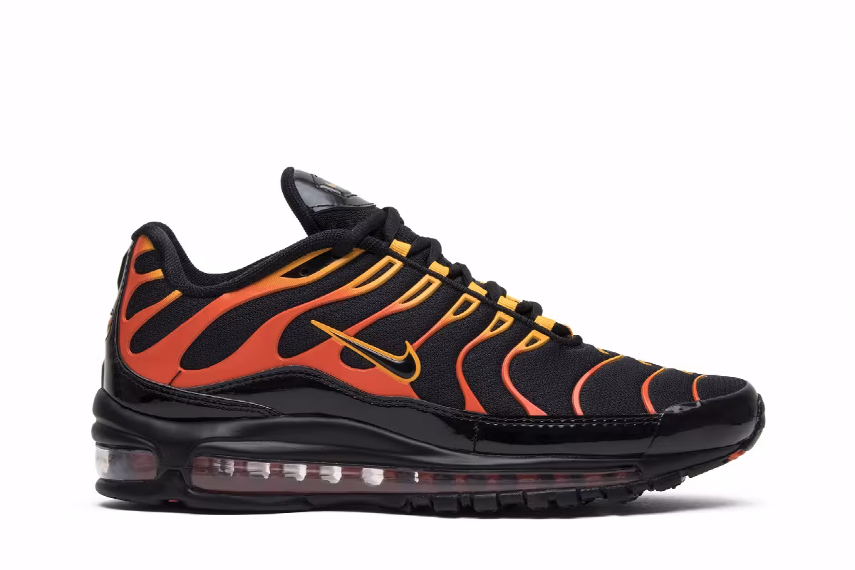 Nike Air Max 97 Plus Shock Orange, view 2