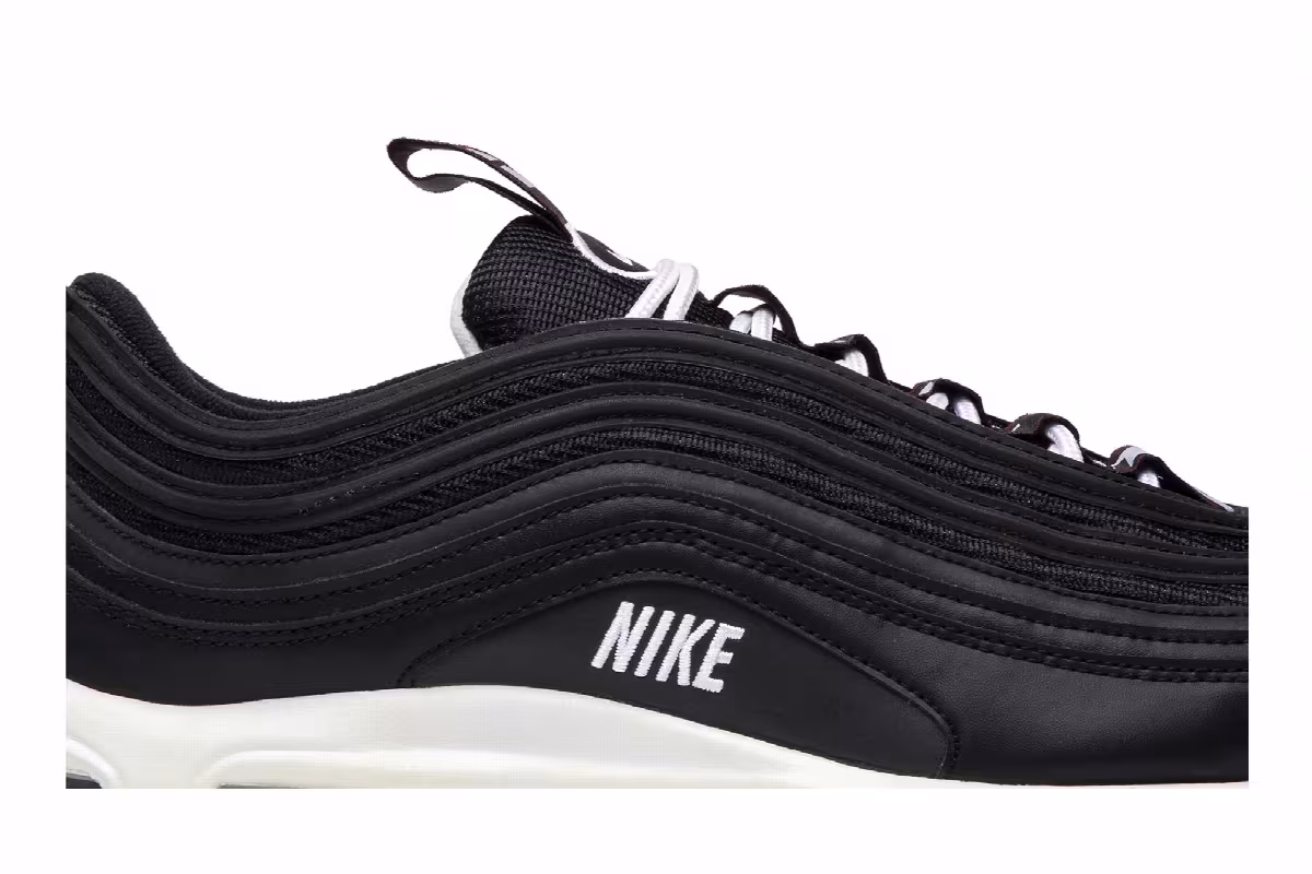 Nike Air Max 97 Premium Black White, view 3