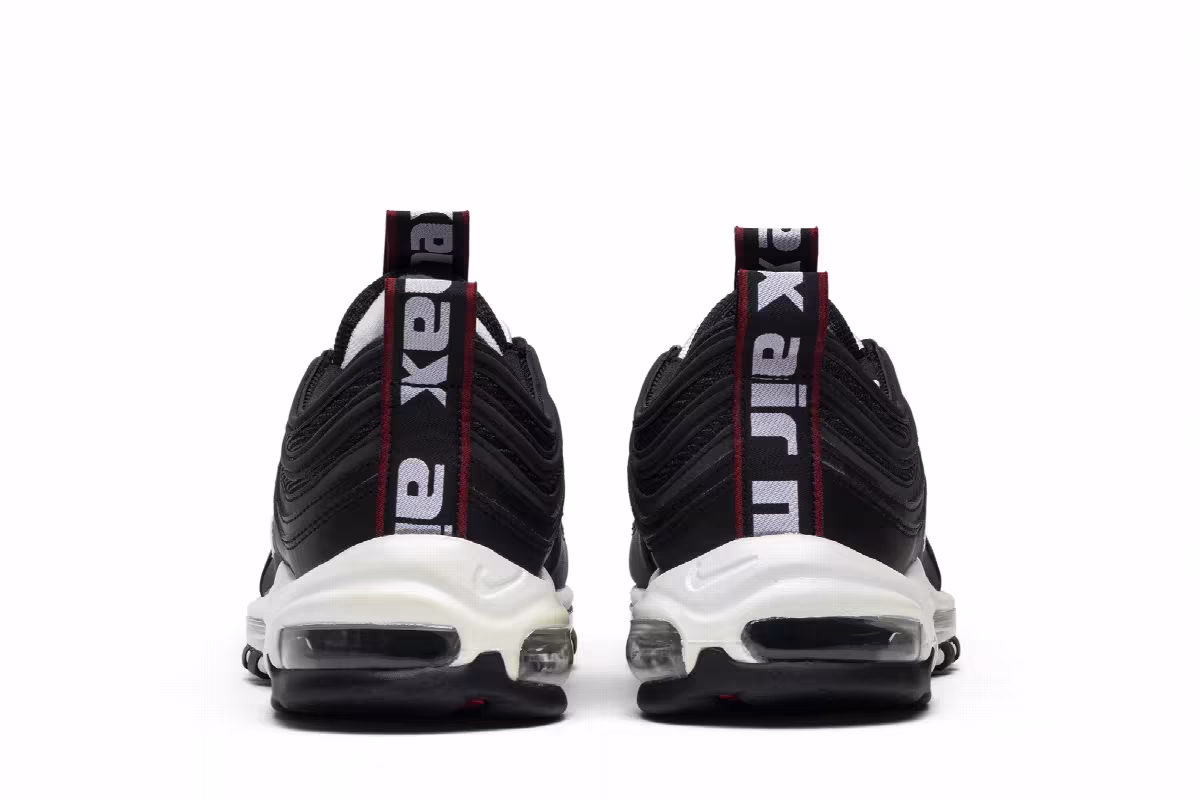 Nike Air Max 97 Premium Black White, view 7