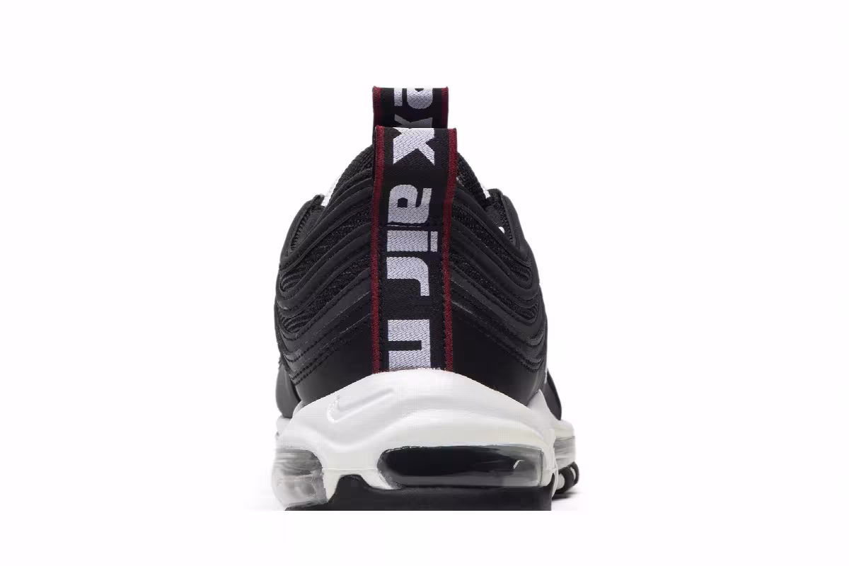 Nike Air Max 97 Premium Black White, view 8
