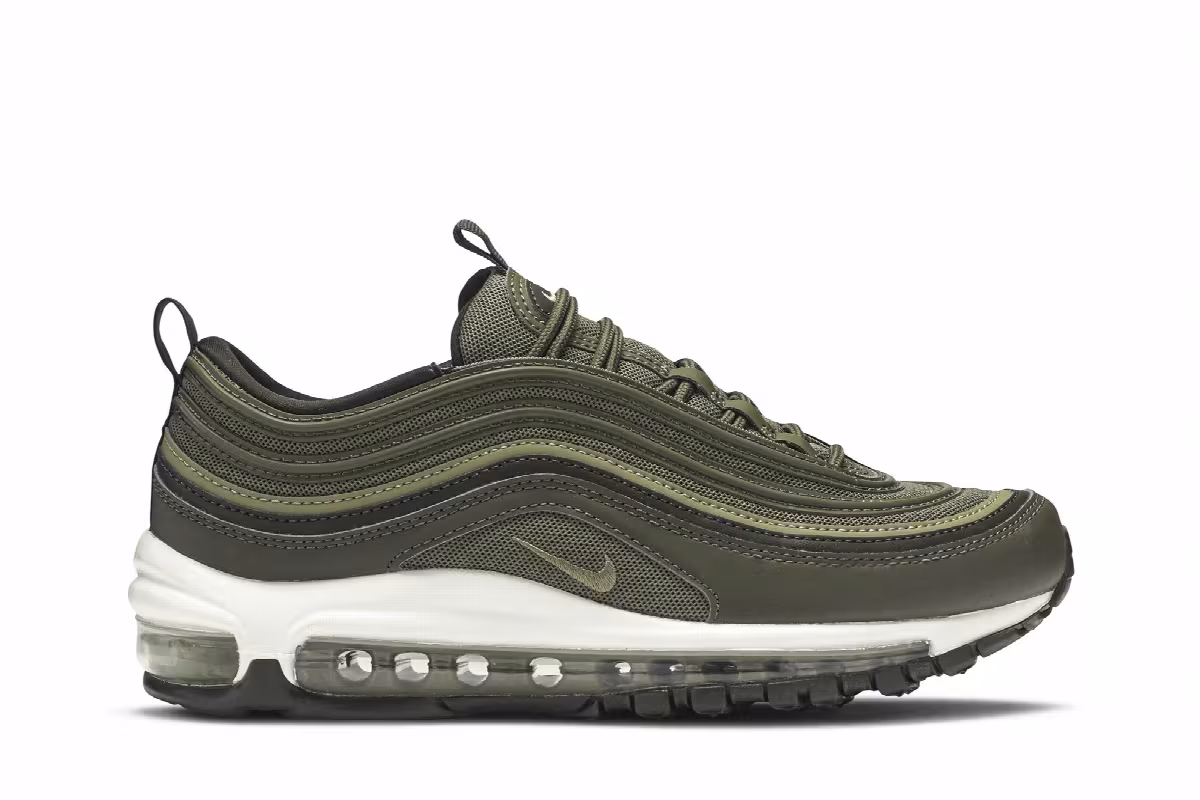 Nike Women's Air Max 97 Olive Green, view 2
