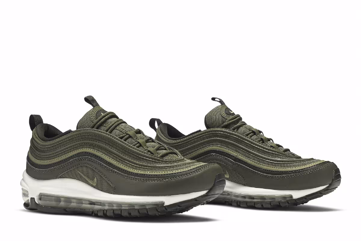 Nike Women's Air Max 97 Olive Green, view 9