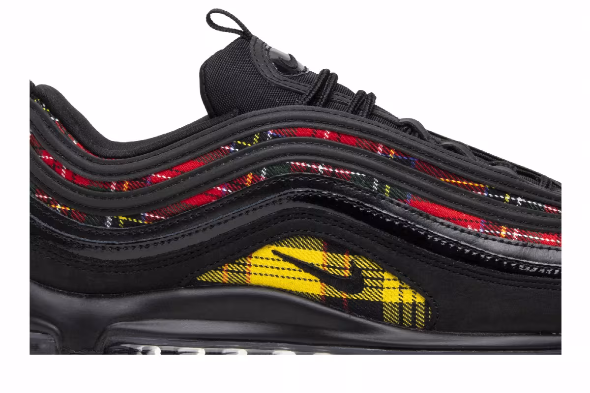 Nike Women's Air Max 97 SE Tartan, view 3