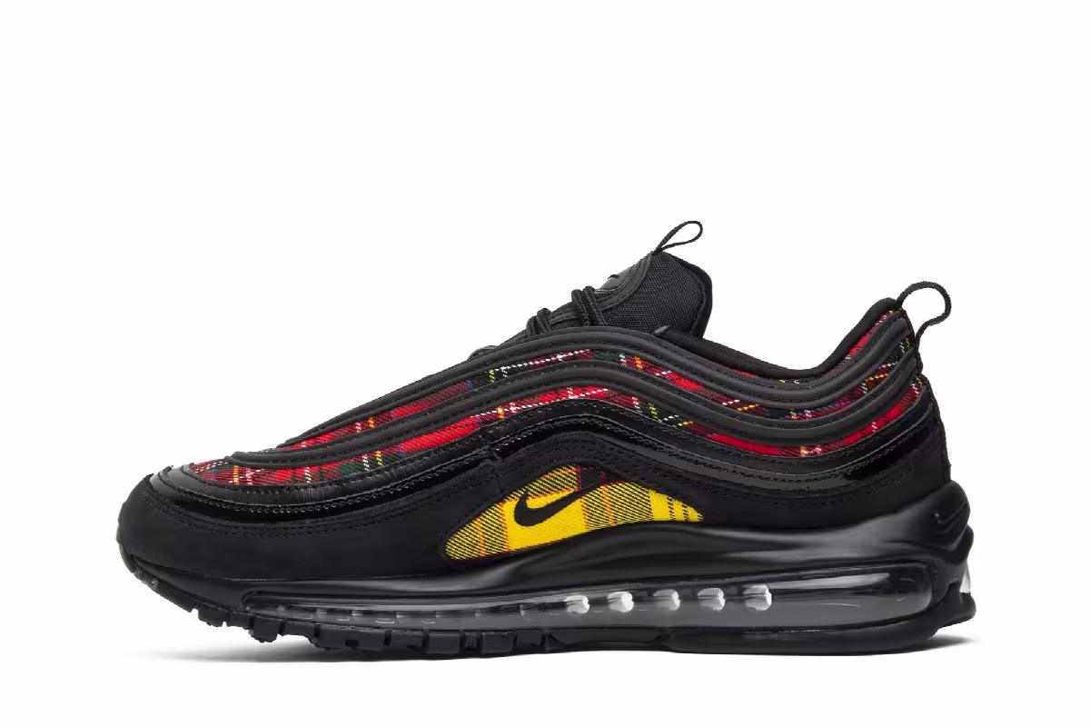 Nike Women's Air Max 97 SE Tartan, view 4