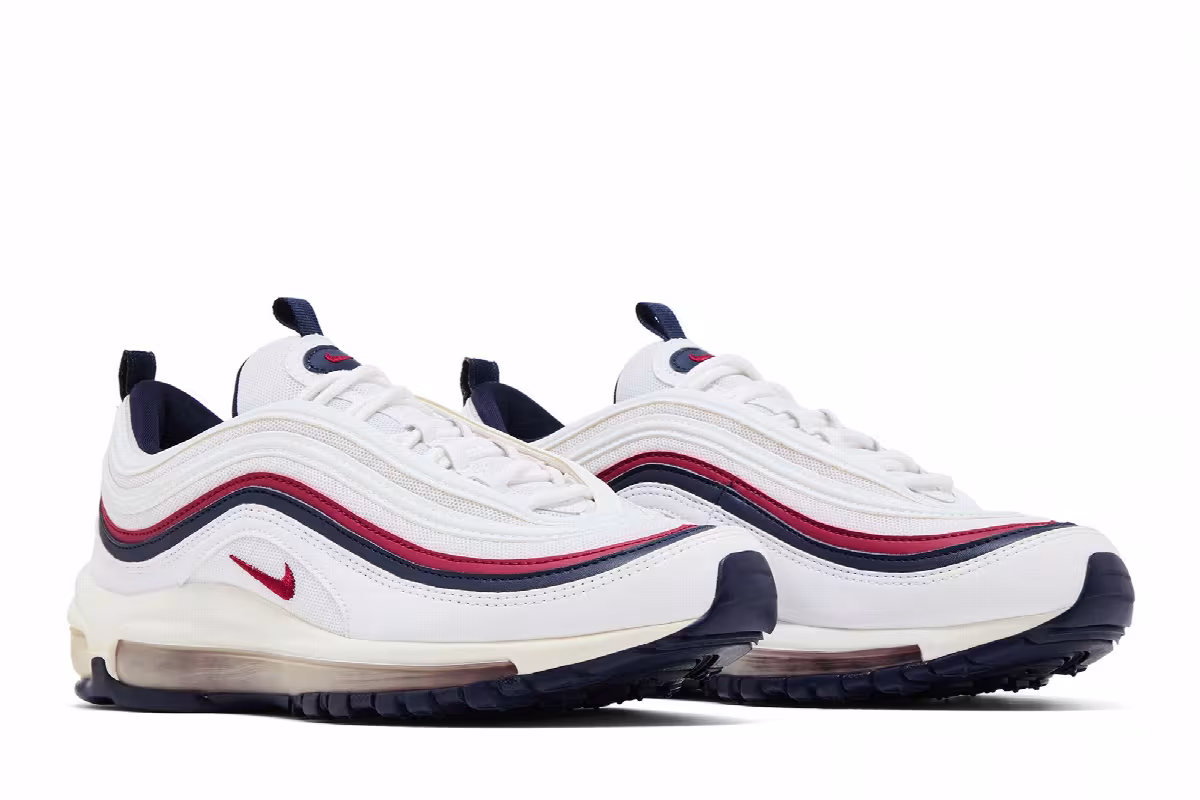 Nike Women's Air Max 97 Red Crush, view 9