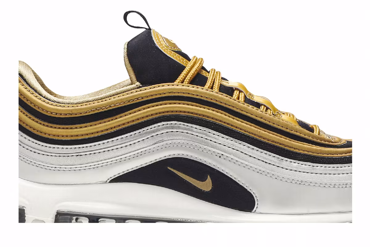 Nike Women's Air Max 97 Metallic Gold, view 3
