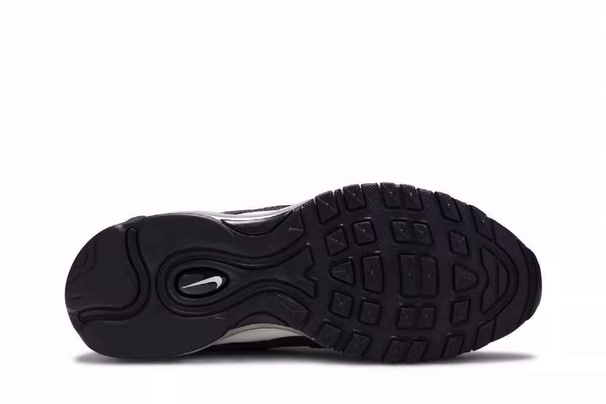 Nike Women's Air Max 97 Black White, view 5