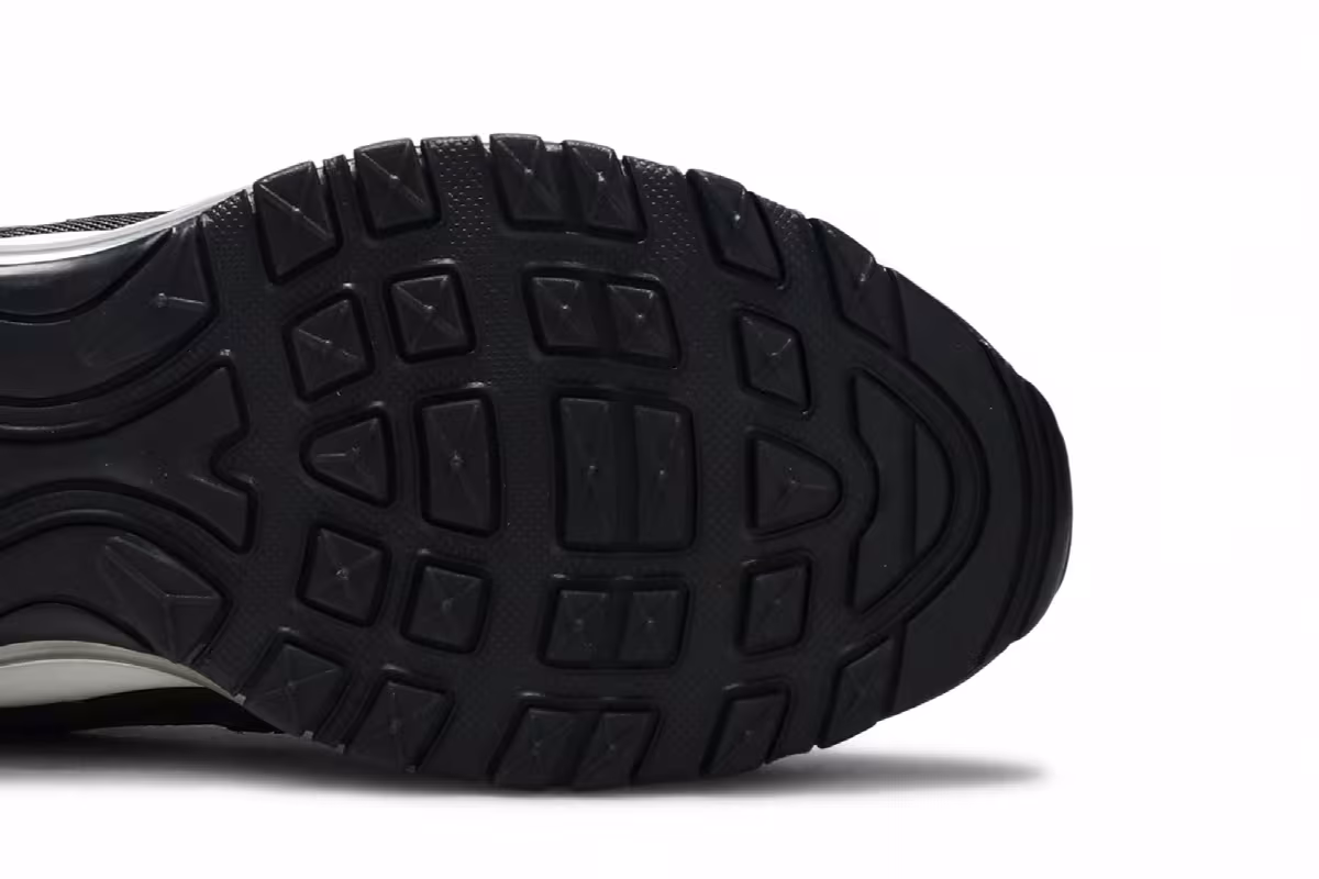 Nike Women's Air Max 97 Black White, view 6
