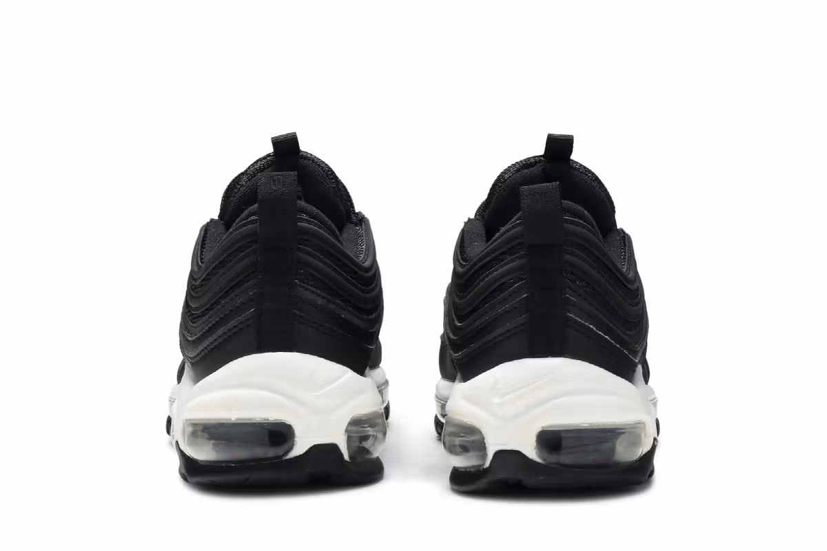 Nike Women's Air Max 97 Black White, view 7