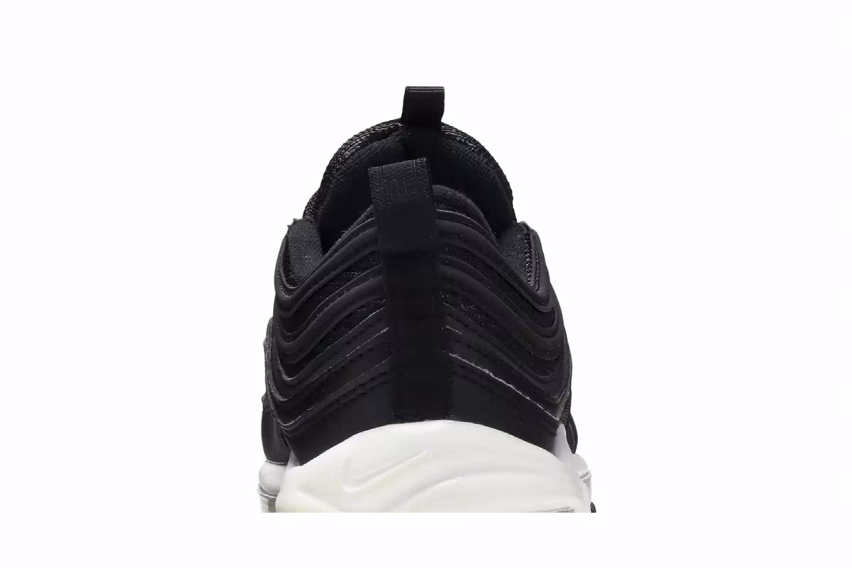 Nike Women's Air Max 97 Black White, view 8