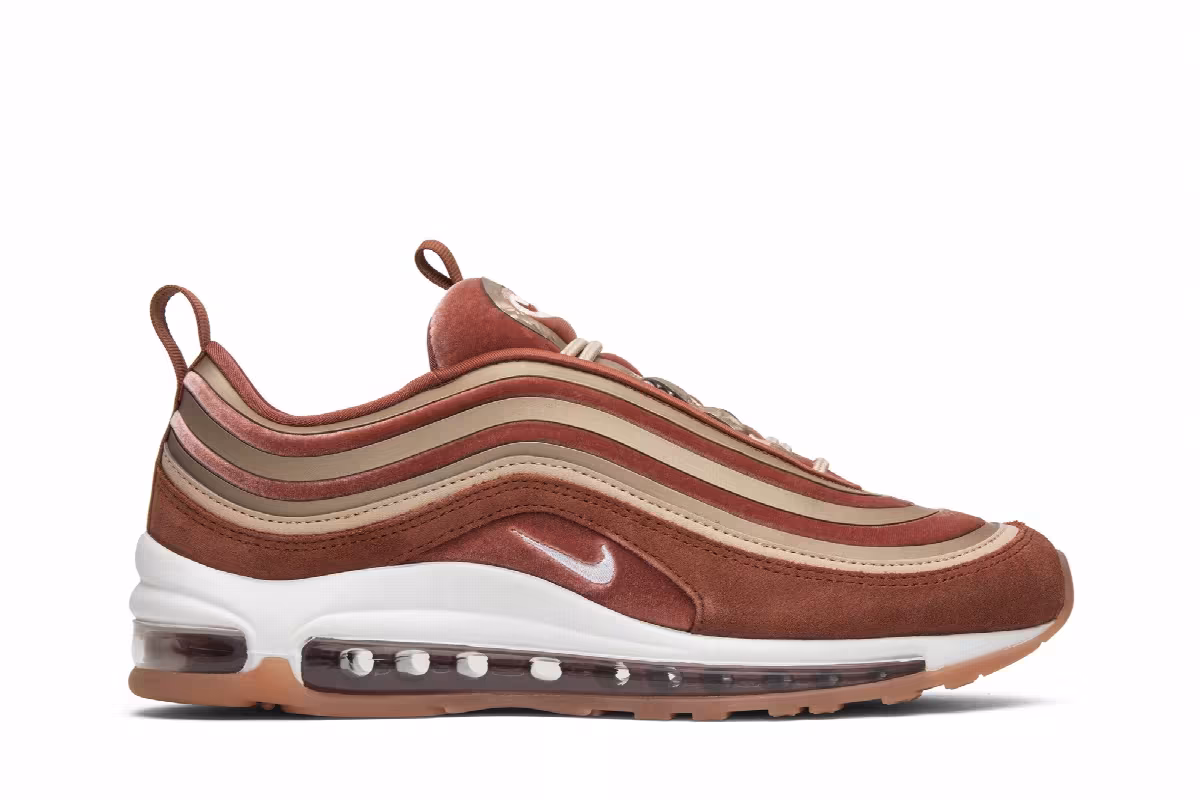 Nike Women's Air Max 97 Ultra 17 LX Dusty Peach, view 2