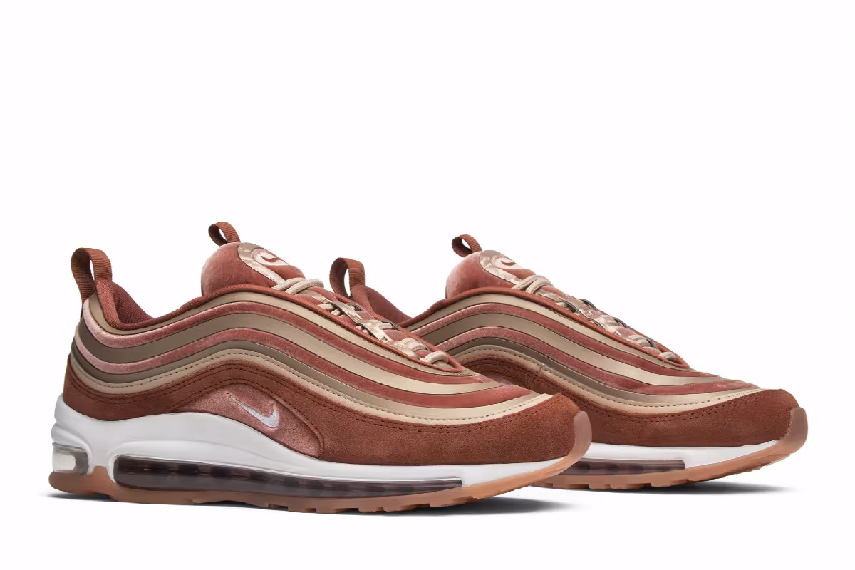 Nike Women's Air Max 97 Ultra 17 LX Dusty Peach, view 9
