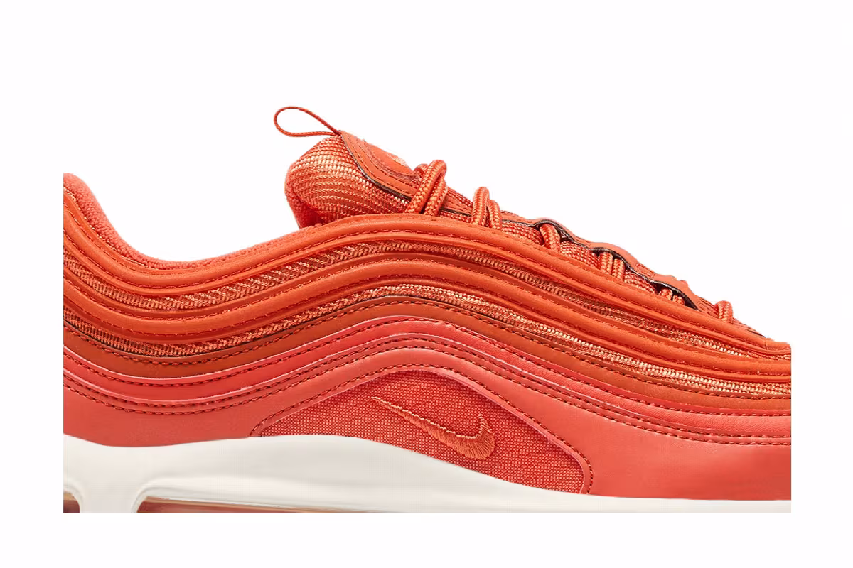 Nike Women's Air Max 97 Orange, view 3