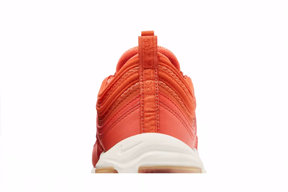Nike Women's Air Max 97 Orange, view 8