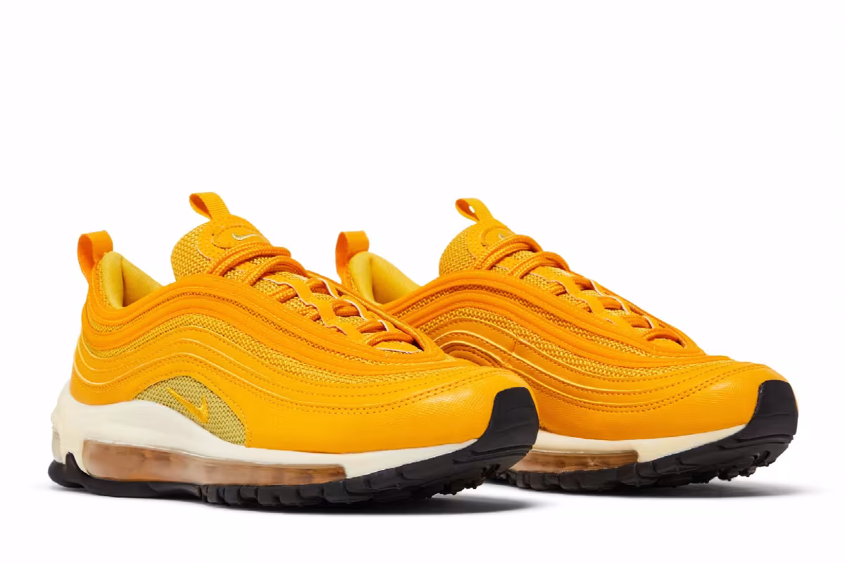 Nike Women's Air Max 97 Mustard, view 9