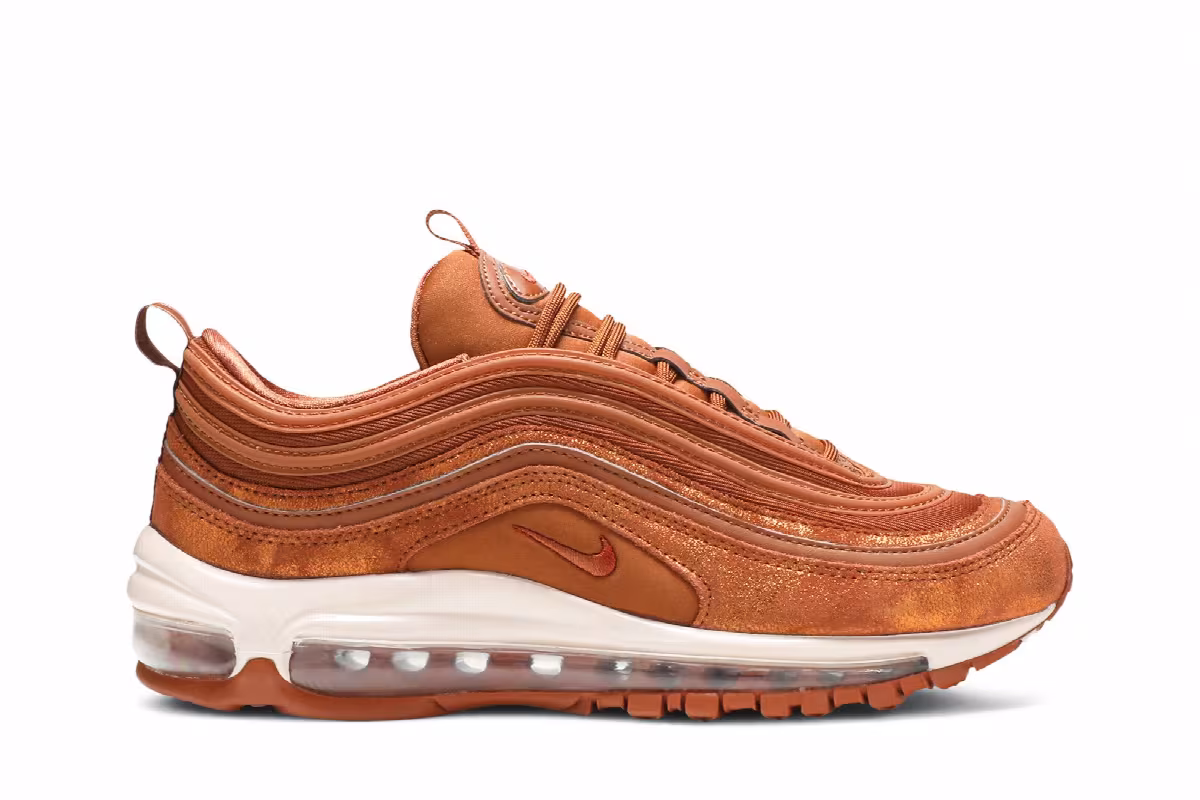 Nike Women's Air Max 97 SE Dark Russet, view 2