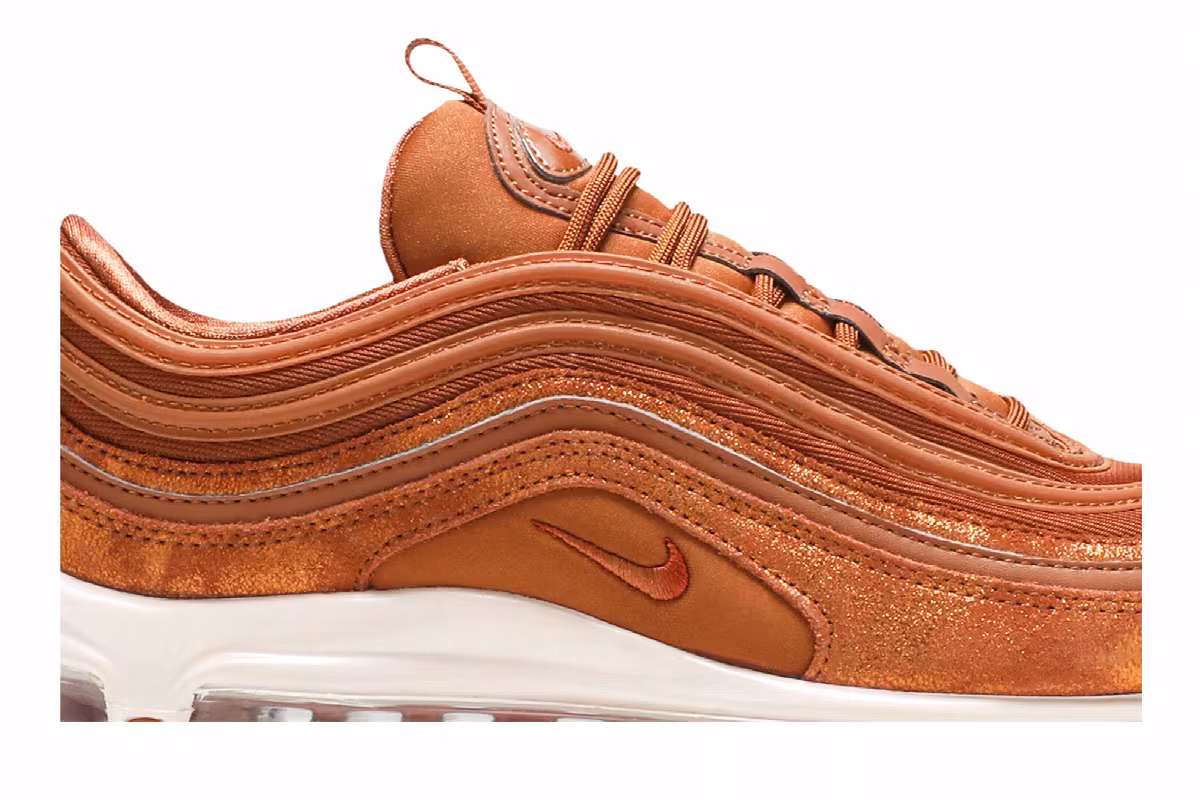 Nike Women's Air Max 97 SE Dark Russet, view 3