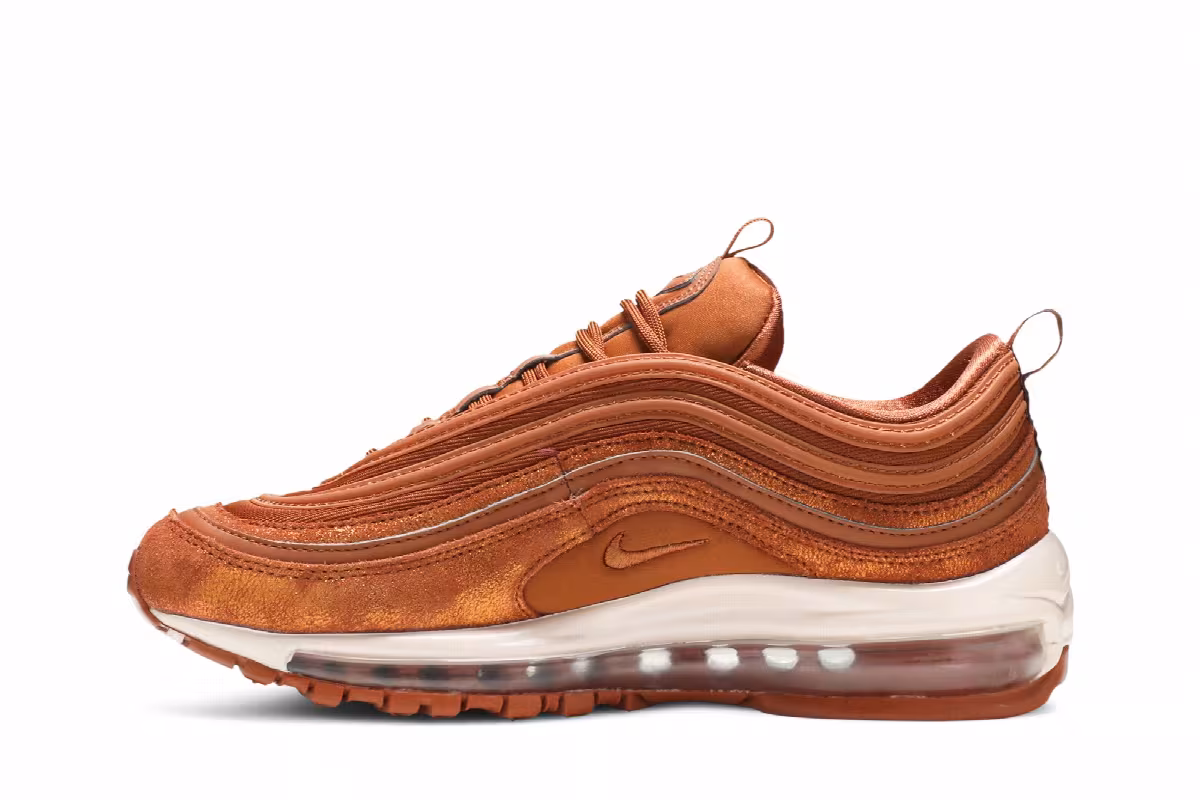 Nike Women's Air Max 97 SE Dark Russet, view 4
