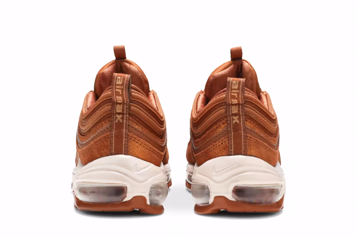 Nike Women's Air Max 97 SE Dark Russet, view 7