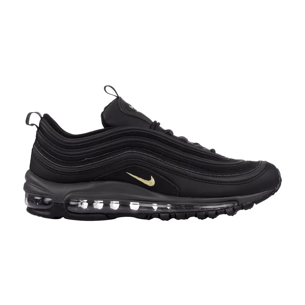Nike Air Max 97 BG Black Metallic Gold
