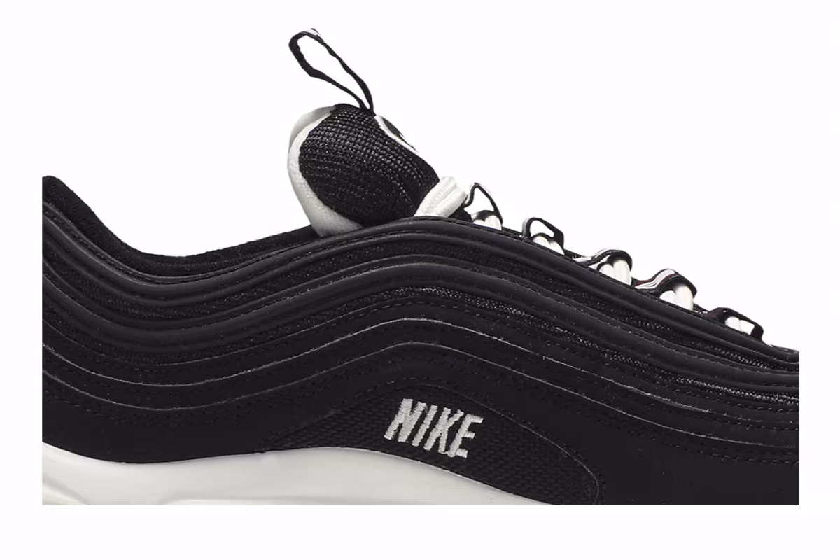 Nike Air Max 97 SE GS Black White, view 3