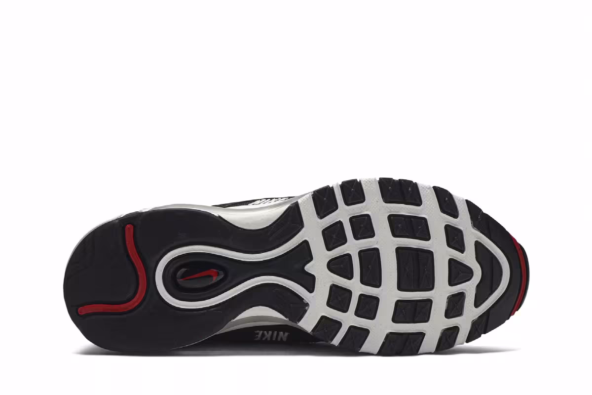 Nike Air Max 97 SE GS Black White, view 5
