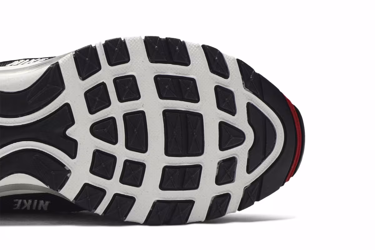 Nike Air Max 97 SE GS Black White, view 6