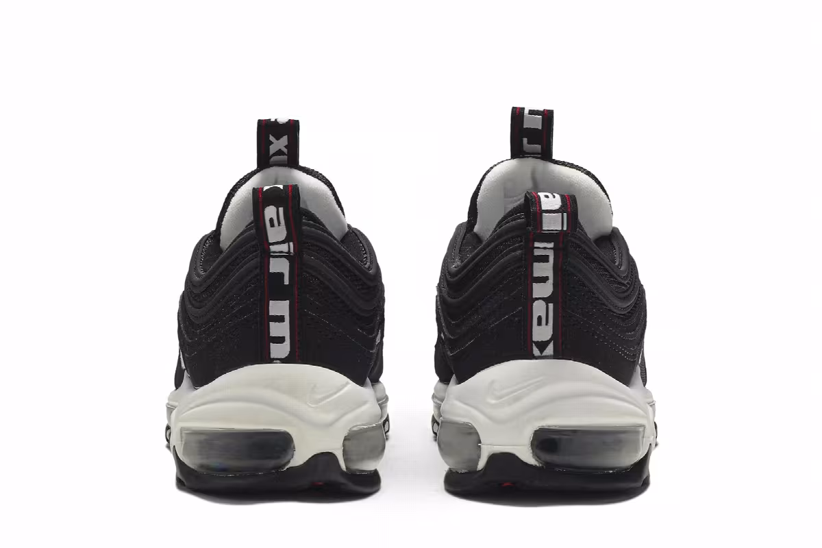 Nike Air Max 97 SE GS Black White, view 7