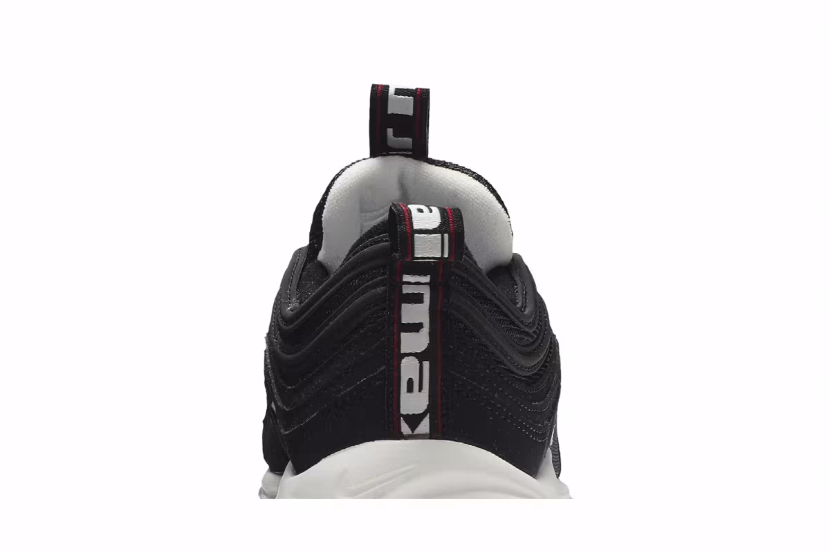 Nike Air Max 97 SE GS Black White, view 8